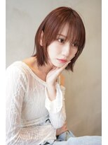 ニコ トウキョウ 渋谷(nico TOKYO)&nbsp;ボブレイヤーカット顔周りレイヤーウルフハッシュカットシャギー