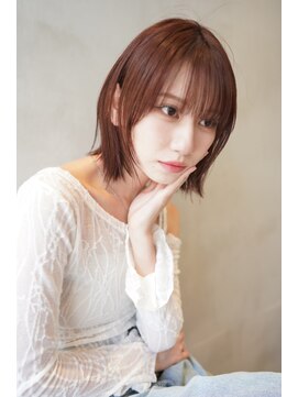 ニコ トウキョウ 渋谷(nico TOKYO) ボブレイヤーカット顔周りレイヤーウルフハッシュカットシャギー