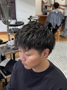 ザデイトウキョウ 表参道 青山(THE DAY TOKYO) マレットショート/メンズカット/大人メンズ/刈り上げショート