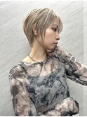 ハイトーンハンサムショート