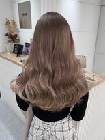 ベレーザ 渋谷神南(Beleza)&nbsp;ミディアムヘア/デザインカラー/ホワイトピンク/渋谷