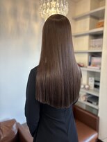 glow up by24 忠岡 プレミアム艶ストレートロング