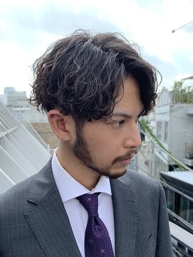 フィフスパーク(fifth PARK) 渋谷波巻きスパイラルパーマルーズパーマビジネス2wayメンズヘア