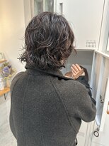 ナウアズ(now as.) レイヤーボブパーマ【mayu】【now as.明石】