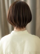 カバーヘアアンドスパ ブリス 浦和(COVER HAIR&SPA bliss)&nbsp;ウォームブラウン似合わせカットひし形ミニボブ318Z浦和20代30代