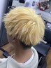 【新規/透明感】カット＋ダブルカラー（ブリーチ込み）　￥15400