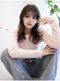 透け感ダークカラー×韓国レイヤー