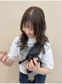 レイヤーカットことりベージュレイヤーロング顔周りカット
