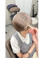 スラッシュ ホワイト(SLASH white)&nbsp;脱白髪染めハイライト/白髪ぼかし/透明感カラー/髪質改善