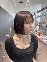 ロンドシエル 横浜(Lond ciel) マロンベージュ/ボブ/前髪/レイヤー/小顔/髪質改善/縮毛矯正横浜