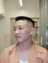 メリケンバーバーショップ トーキョー(MERICAN BARBERSHOP TYO)&nbsp;メンズカットフェザーアップフェード