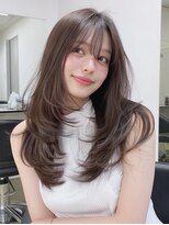 シュガソル 元町三宮(syugasol)&nbsp;着物ヘア/大人ガーリー/ダークアッシュ/似合わせカット/元町