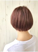sakura ×　beige／ショート／カット