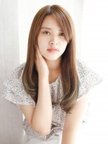 ヘアメイク ナル(hair make nalu) 長めの前髪のナチュラルロングスタイル