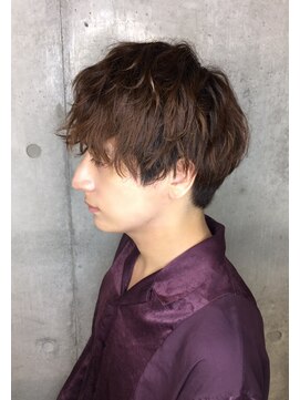 ゼンコー アオヤマ(ZENKO Aoyama) 横顔が素敵に見えるニュアンスツイストパーマ[表参道/青山]