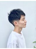 ツーブロック メンズショート