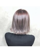 サロンドミルク 溝の口店(salon de MiLK) ケアブリーチで思い通りの髪色に!ラベンダーグレージュ!