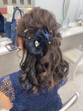 ヘアーセットサロン ピンキー(Hairset Salon Pinky) Pinky.パ-ルアレンジハ-フアップ