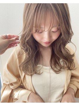 ケーツー あべのキューズモ－ル店(K-two) [K-two]シースルーバング ヨシンモリ 抜け感ヘア[天王寺/阿倍野]