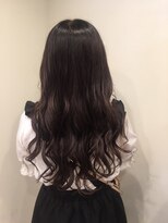 ラボヌールヘアー オリビエ 北千住店(La Bonheur hair Olivier)&nbsp;ロング×MIXコテ巻き　【北千住美容室】