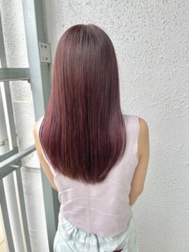 カプア 仙台駅前店(Kapua) 髪質改善カラー/ピンクベージュ/ツヤ髪
