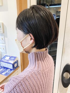 オーシャン(Ocean) ［OCEAN Hair&Life 水田成美］うる艶髪ミニボブ☆