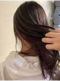 パープル インナーカラー☆