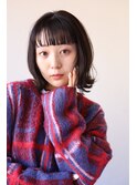 大人可愛い20代30代40代似合わせカットイメチェン流しバング
