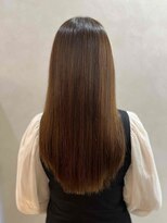 ヘアアンドメイク 心座(hair&make)&nbsp;縮毛矯正　ロングヘア