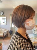 ショート丸みボブ