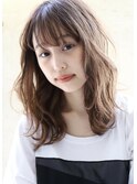 【SeeK NEXT島貫】ヌーディーベージュ×ゆるふわボブディ