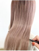アローズ 荒尾店(arose) ミルクティーピンク大人可愛い透明感ルーツカラーロングレイヤー