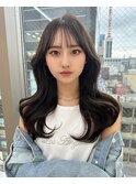 韓国ヘア レイヤーカット くびれヘア 髪質改善 似合わせ