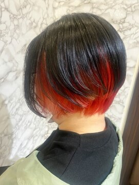 タヤ 東急百貨店吉祥寺店(TAYA) インナーカラーレッド