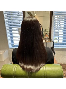 ロア(Loah) サラサラストレート/シルキーベージュ/グレーベージュ