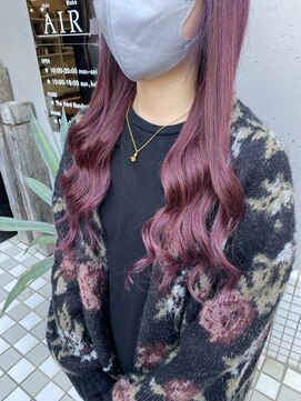 エアー(AIR) カット/カラー/エクステ60本