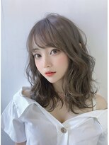 オリジンズヘアーセカンド 守谷店(Origins hair 2nd)&nbsp;グレージュ系カラー×BYKARTE TR