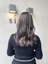 シズク(sizuk)&nbsp;グレージュ系ハイライト