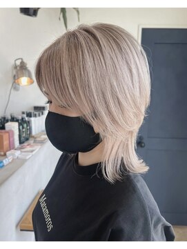 アーブル ヘアーアンドメイク(ARBRE) ブリーチダブルカラー髪質改善トリートメント