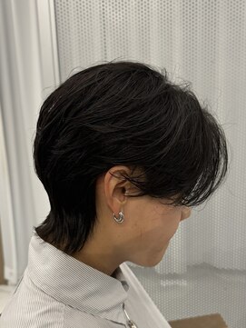 バース 梅田中崎町店(BIRTH) ニュアンスパーマセンターパートダウンパーマ韓国メンズパーマ