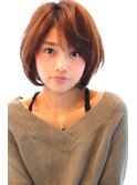 30代40代50代大人可愛いボブ　ワンカールボブ デジタルパーマ