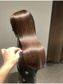 超高濃度水素ナノリペアカラーで絹ような艶髪に◎