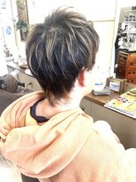 コアフィールフィス(COIFFURE fils) 【見附 今町】似合わせハイライト メンズショート