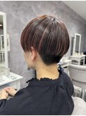 刈り上げマッシュショート/大人ショート