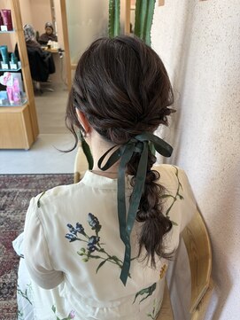 トリコ 柏(tricot) 編み下ろしヘア