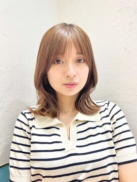 ロンド レグリーズ 立川(Lond leglise) ミニウルフレイヤーカット顔周りカット前髪カット韓国ボブ/立川