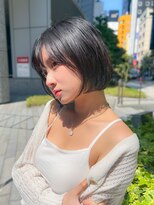 スウド(Swd) 色っぽ&韓国風ボブ/小顔ヘア/ミニボブ/暗髪