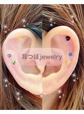 耳つぼjewelry