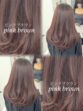 アマトウキョウ アユンチェ(AMA TOKYO×AYUNCHE) ピンクブラウン