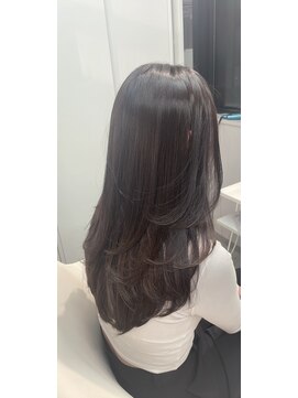 ピュクシス(pyxis) 髪質改善ストレート＋レイヤースタイル